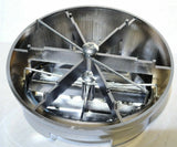 United Pacific Defroster Vent Round for 359 Peterbilt Chrome Plastic UP#41014 Ea