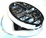 United Pacific Defroster Vent Round for 359 Peterbilt Chrome Plastic UP#41014 Ea