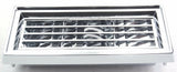 A/C Heater Vent Large for Peterbilt 1988-00 Chrome Plastic 5-3/8" UP#41018 Each