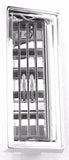 A/C Heater Vent Large for Peterbilt 1988-00 Chrome Plastic 5-3/8" UP#41018 Each