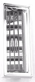 A/C Heater Vent Large for Peterbilt 1988-00 Chrome Plastic 5-3/8" UP#41018 Each