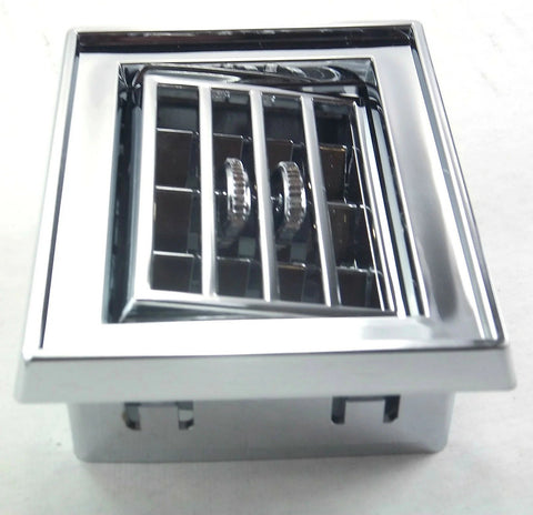 A/C Heater Square Vent for Peterbilt 1987-2000 Chrome Plastic UP#41019 Each