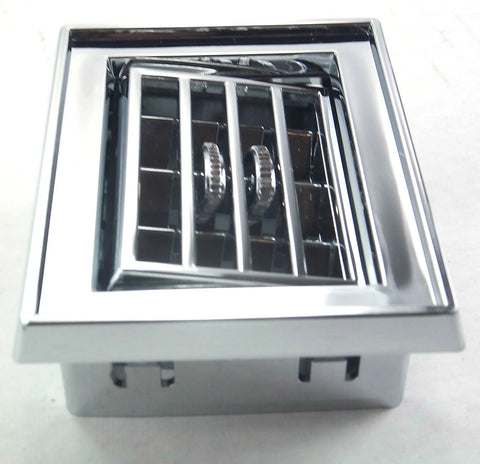 A/C Heater Square Vent for Peterbilt 1987-2000 Chrome Plastic UP#41019 Each