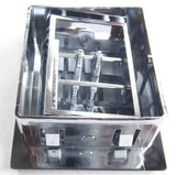 A/C Heater Square Vent for Peterbilt 1987-2000 Chrome Plastic UP#41019 Each