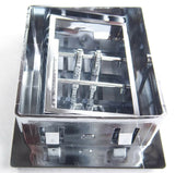 A/C Heater Square Vent for Peterbilt 1987-2000 Chrome Plastic UP#41019 Each