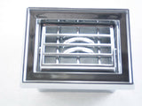 A/C Heater Square Vent for Peterbilt 1987-2000 Chrome Plastic UP#41019 Each