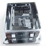 A/C Heater Square Vent for Peterbilt 1987-2000 Chrome Plastic UP#41019 Each