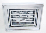 A/C Heater Square Vent for Peterbilt 1987-2000 Chrome Plastic UP#41019 Each