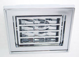 A/C Heater Square Vent for Peterbilt 1987-2000 Chrome Plastic UP#41019 Each