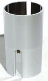 Tapered Lower Gearshift Knob Cover for Eaton Fuller Chrome Plastic UP#41021