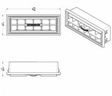 A/C Heater Vent 2001-2010 Western Star Model-4964EX 4900FA Plastic UP#41026 Each