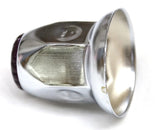 Lug Nut Covers 33mm Push-On Purple Reflector Chrome 2" Tall GG#10493 Set of 5