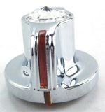 A/C Heater Control Knob HVAC Peterbilt 2006+ Clear Jewel Plastic UP41125 Each