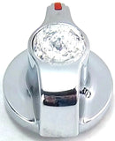 A/C Heater Control Knob HVAC Peterbilt 2006+ Clear Jewel Plastic UP41125 Each