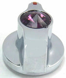 A/C Heater Control Knob for Peterbilt 2006+ Purple Jewel Plastic UP#41127 Each