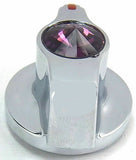 A/C Heater Control Knob for Peterbilt 2006+ Purple Jewel Plastic UP#41127 Each