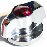 UP A/C Heater Control Knob HVAC Peterbilt 2006+ Red Jewel Plastic 41128 Each