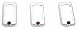 Rocker Switch Trims for Peterbilt/Kenworth Red Jewel Plastic UP#41142 Set of 3