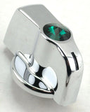 A/C heater knob green jewel for 2004 & older Freightliner Century Coronado Colum
