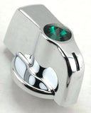 A/C heater knob green jewel for 2004 & older Freightliner Century Coronado Colum