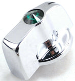 A/C heater knob green jewel for 2004 & older Freightliner Century Coronado Colum