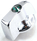 A/C heater knob green jewel for 2004 & older Freightliner Century Coronado Colum