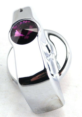 A/C heater knob purple jewel for 2004 & older Freightliner Century Coronado