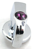 A/C heater knob purple jewel for 2004 & older Freightliner Century Coronado