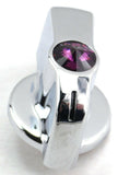 A/C heater knob purple jewel for 2004 & older Freightliner Century Coronado