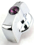 A/C heater knob purple jewel for 2004 & older Freightliner Century Coronado