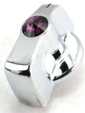 A/C heater knob purple jewel for 2004 & older Freightliner Century Coronado