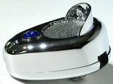 CB microphone mic cover blue jewel visor for Road King 56 Freightliner Kenworth