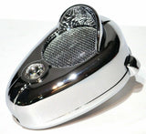 CB Microphone Replacement Cover For Road King 56 Chrome Clear Jewel UP41205