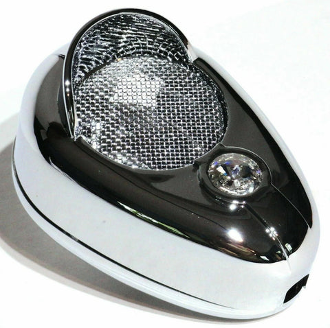 CB Microphone Replacement Cover For Road King 56 Chrome Clear Jewel UP41205