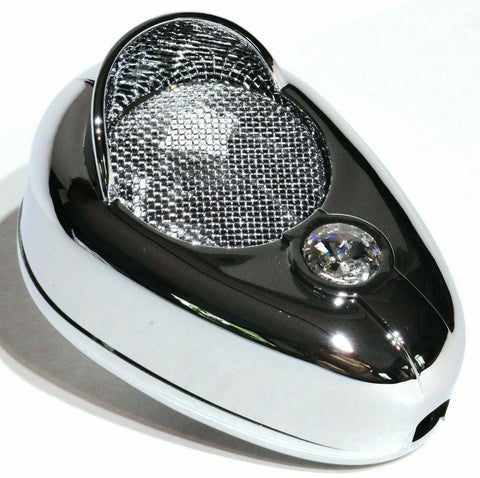 CB Microphone Replacement Cover For Road King 56 Chrome Clear Jewel UP41205