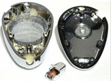 CB Microphone Replacement Cover For Road King 56 Chrome Clear Jewel UP41205