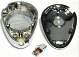 CB Microphone Replacement Cover For Road King 56 Chrome Clear Jewel UP41205