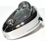 CB Microphone Replacement Cover For Road King 56 Chrome Clear Jewel UP41205