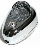 CB Microphone Replacement Cover For Road King 56 Chrome Clear Jewel UP41205