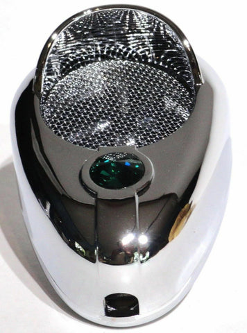 CB microphone mic cover green jewel visor Road King 56 for Peterbilt Freightline