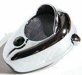 CB microphone mic cover green jewel visor Road King 56 for Peterbilt Freightline