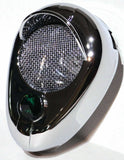 CB microphone mic cover green jewel visor Road King 56 for Peterbilt Freightline