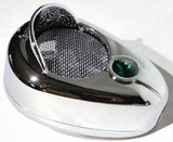 CB microphone mic cover green jewel visor Road King 56 for Peterbilt Freightline
