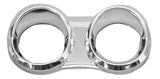 Gauge Cover for 2-3/8" Peterbilt Gauge 2006 &up Dual Horizontal Plastic UP#41294