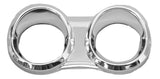 Gauge Cover for 2-3/8" Peterbilt Gauge 2006 &up Dual Horizontal Plastic UP#41294