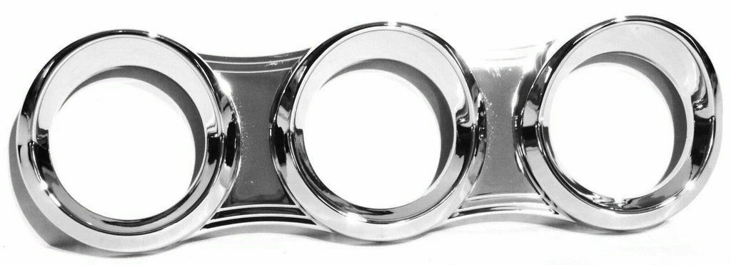 2-3/16" Gauge Cover Trio Horizontal for Peterbilt 2006-20 UP#41295 Each