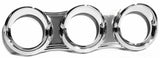 2-3/16" Gauge Cover Trio Horizontal for Peterbilt 2006-20 UP#41295 Each