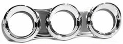 2-3/16" Gauge Cover Trio Horizontal for Peterbilt 2006-20 UP#41295 Each