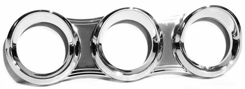 2-3/16" Gauge Cover Trio Horizontal for Peterbilt 2006-20 UP#41295 Each