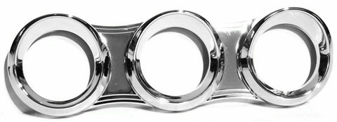 2-3/16" Gauge Cover Trio Horizontal for Peterbilt 2006-20 UP#41295 Each